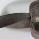 Hand forged vintage and brutalist candlestick