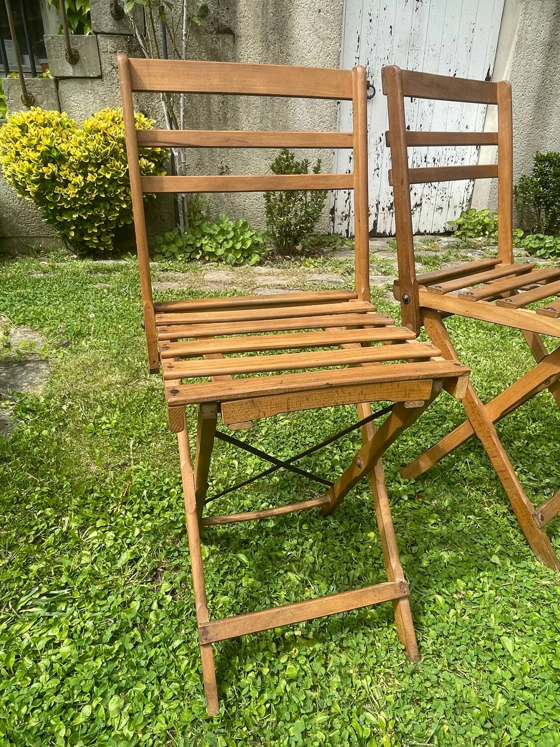 Pair of vintage children's chairs