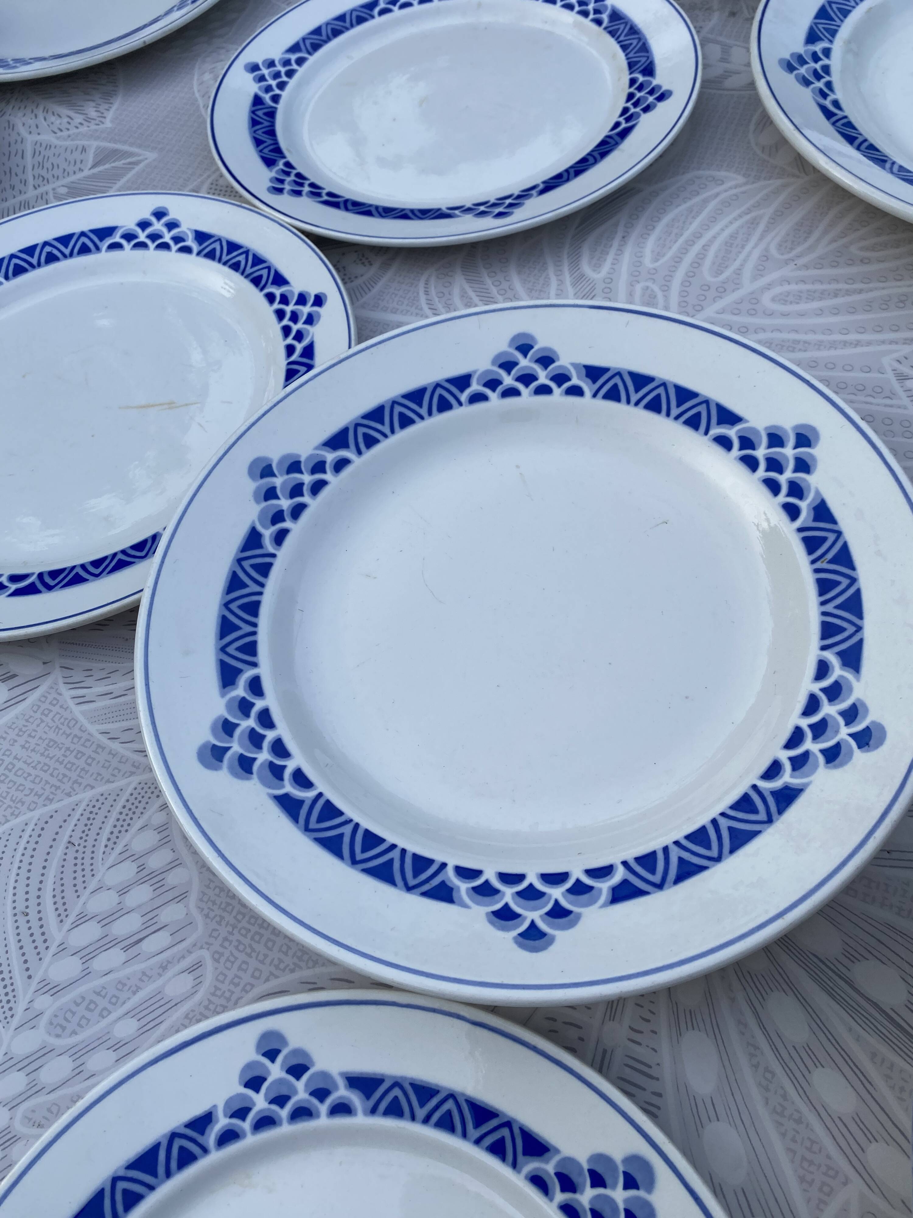 Magnifique Service de Table Vintage – Modèle "Ariège" (Digoin Sarregue