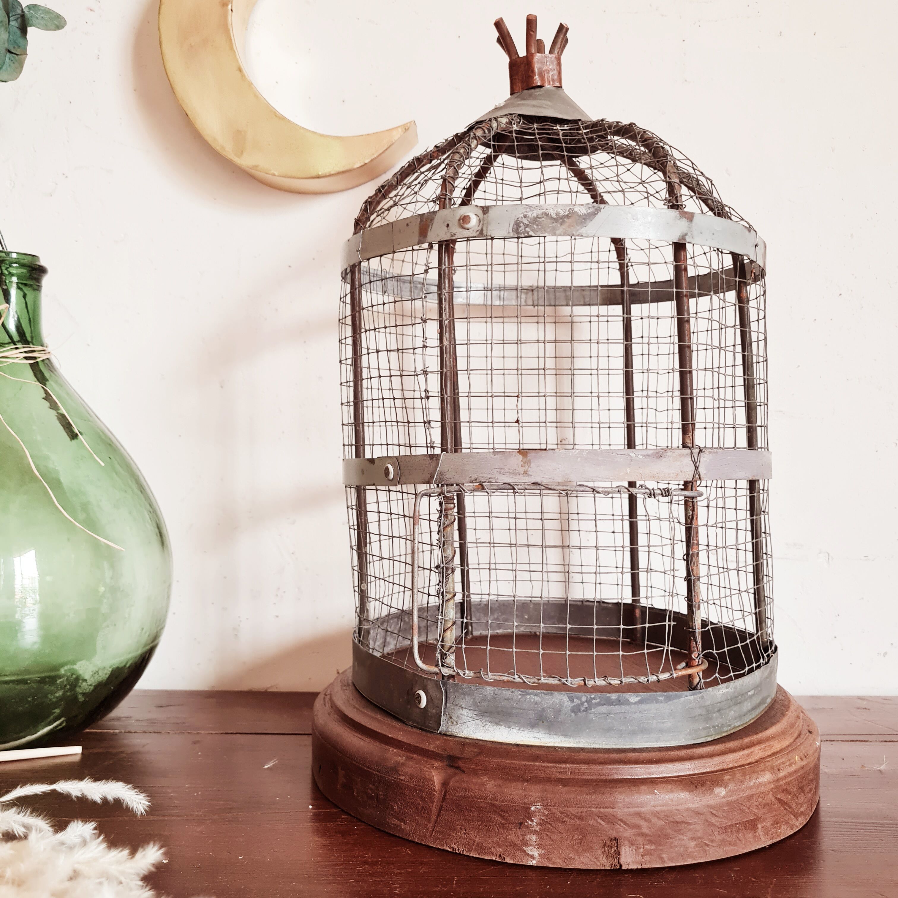 Ancient bird cage