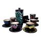Fat lava coffee set from the 60s