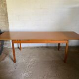 Scandinavian teak extendable table 60s
