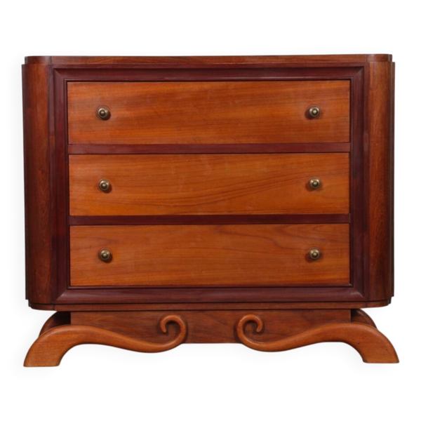 Commode en bois des années 1940