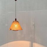 Teak pendant lamp Type 324 from the mid-century by Temde, 1960s.