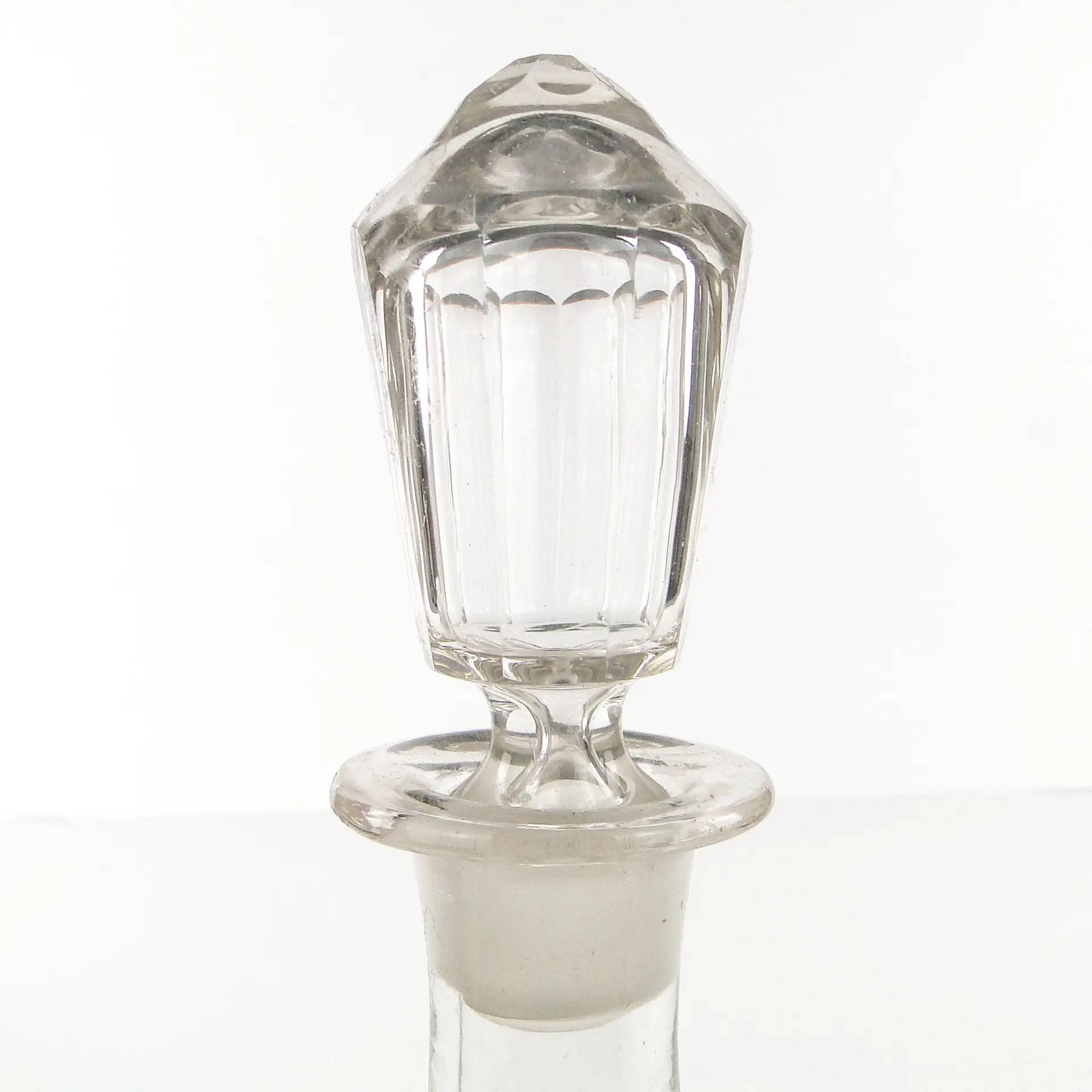 Art Deco carafe, crystal, Sweden, 1950s