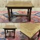 1950s oak coffee table