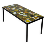 Ceramic coffee table by Roger Capron