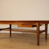 Scandinavian teak coffee table from the 1960s.