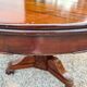 Mahogany empire table