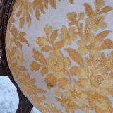 Louis XVI style sofa bench carved