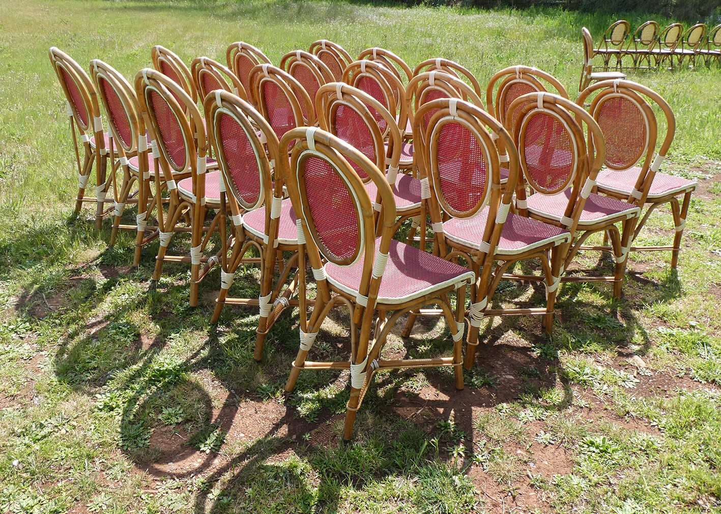 Lot of 21 chairs