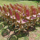 Lot of 21 chairs
