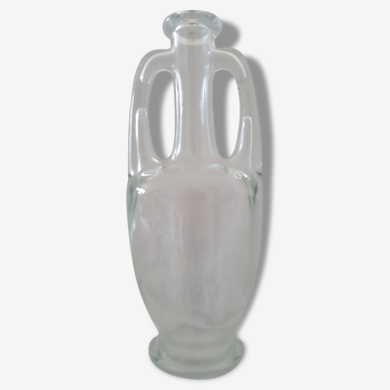 Bottle in glass or pitcher