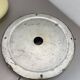 Large modernist art deco metal plafoniere ceiling flushmount light, france