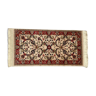 Vintage beige Persian carpet, 154 x 71cm