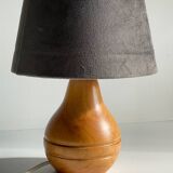 LAMPE Bois Massif VINTAGE