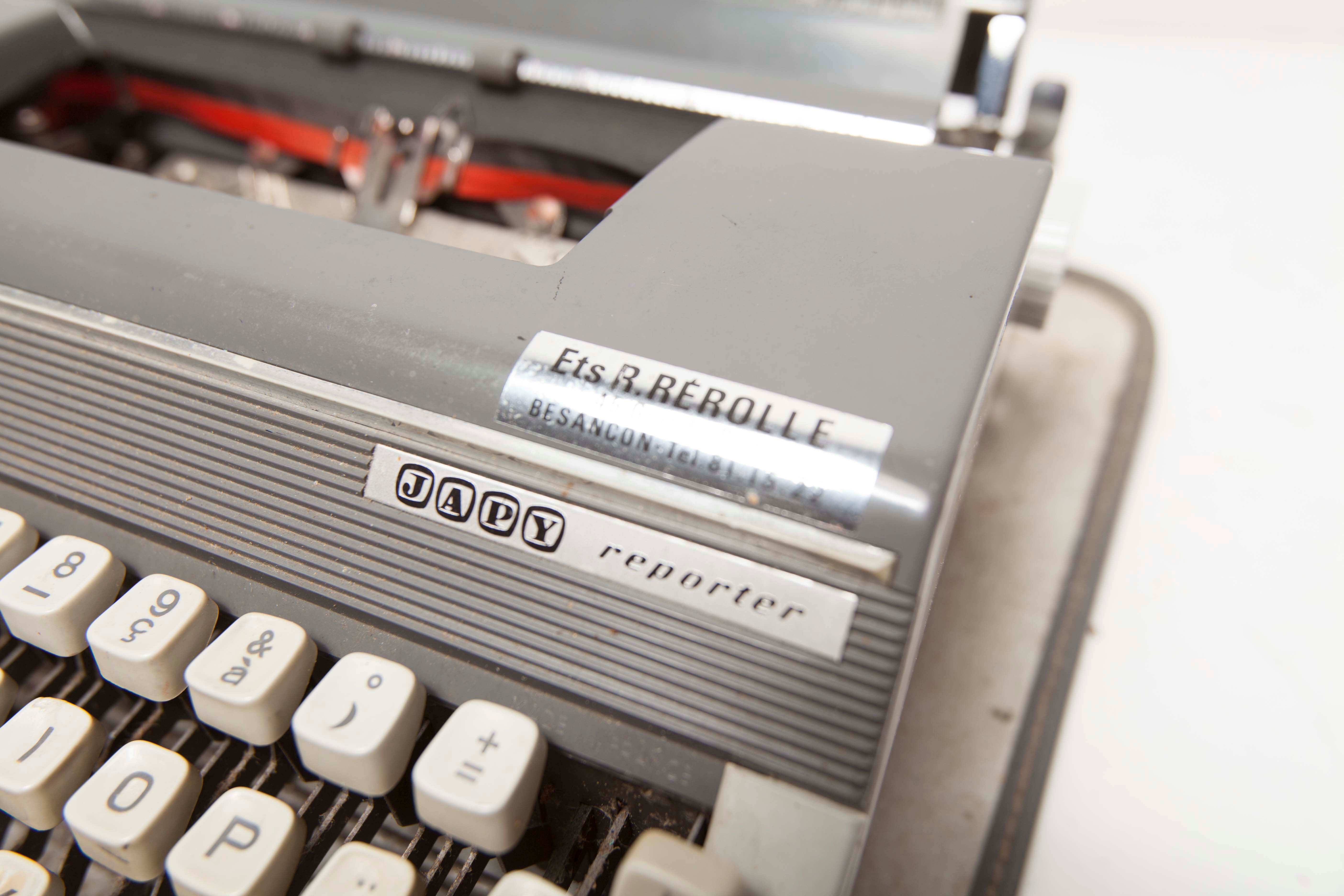 Typewriter Japy Reporter 50s