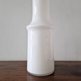 White glass table lamp by Gert Nyström for Hyllinge, Sweden 1960's