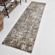 Turkish runner rug, 80x270cm