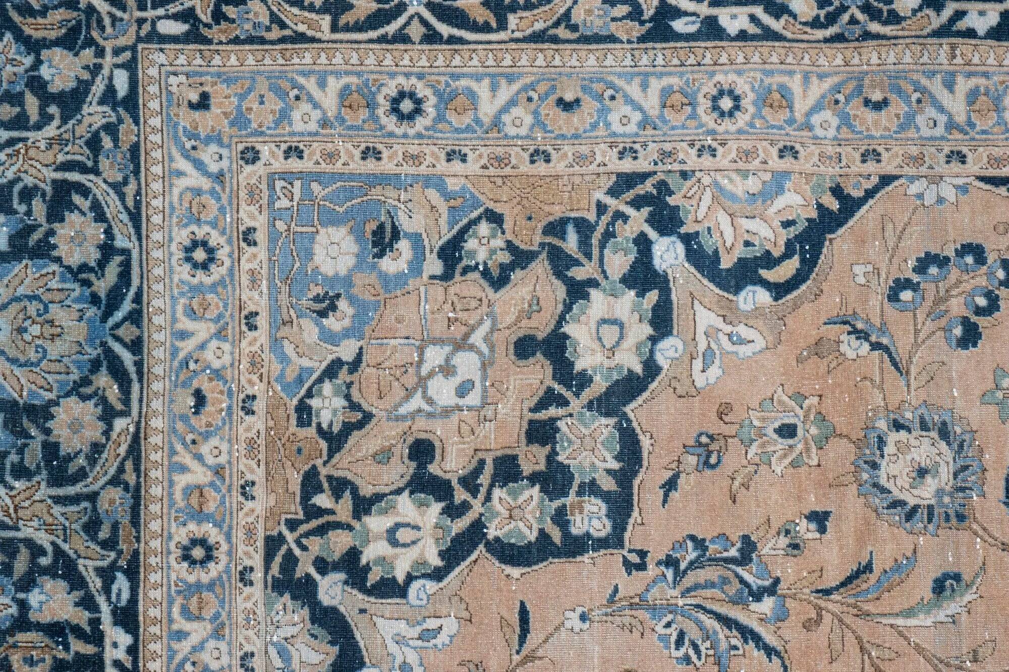 Vintage Turkish rug handmade 312x420 cm