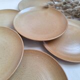 Vintage village stoneware dessert plates