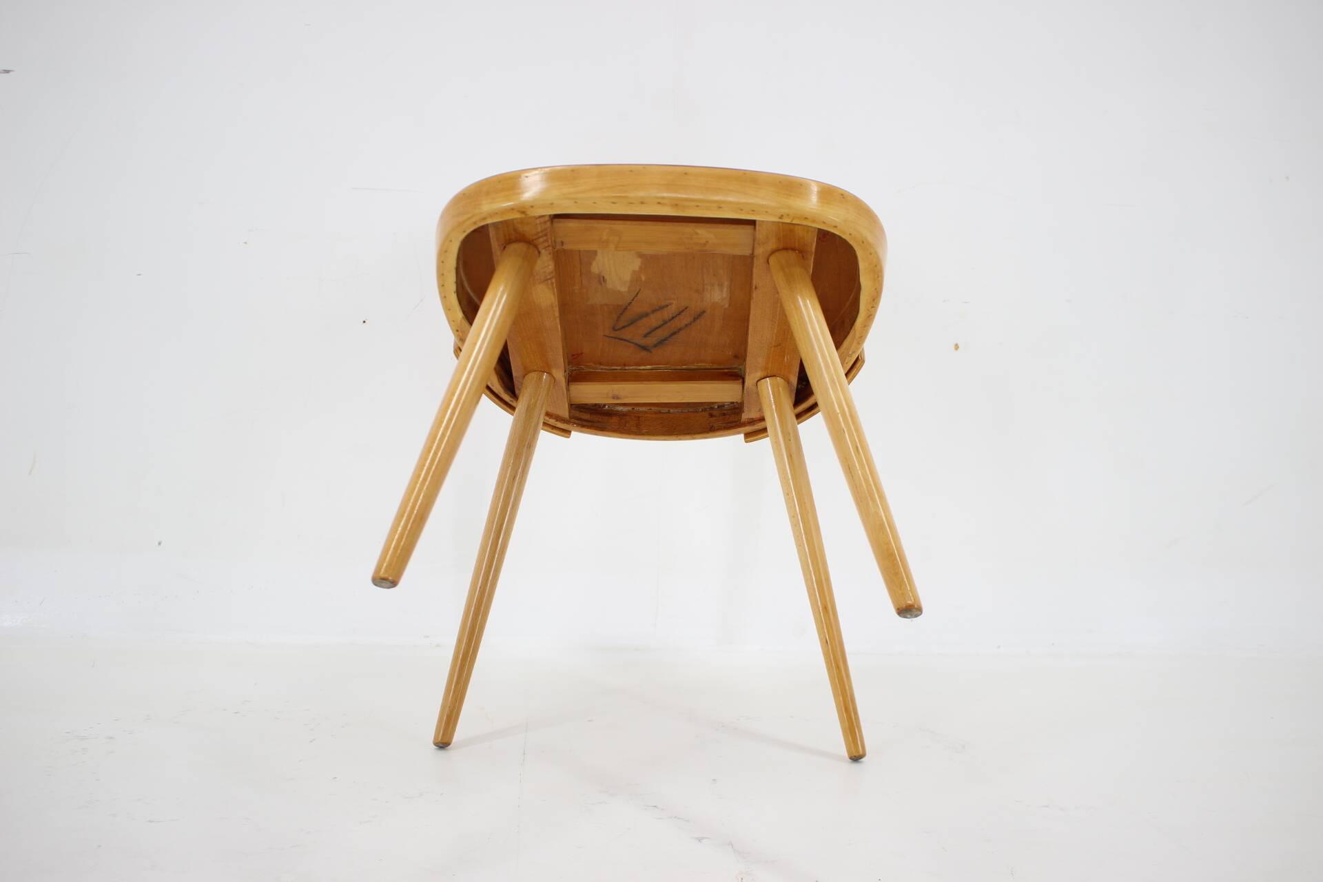 1960s Antonin Suman Chair in Walnut ,Czechoslovakia