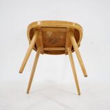 Chaise Antonin Suman des années 1960 en noyer, Tchécoslovaquie
