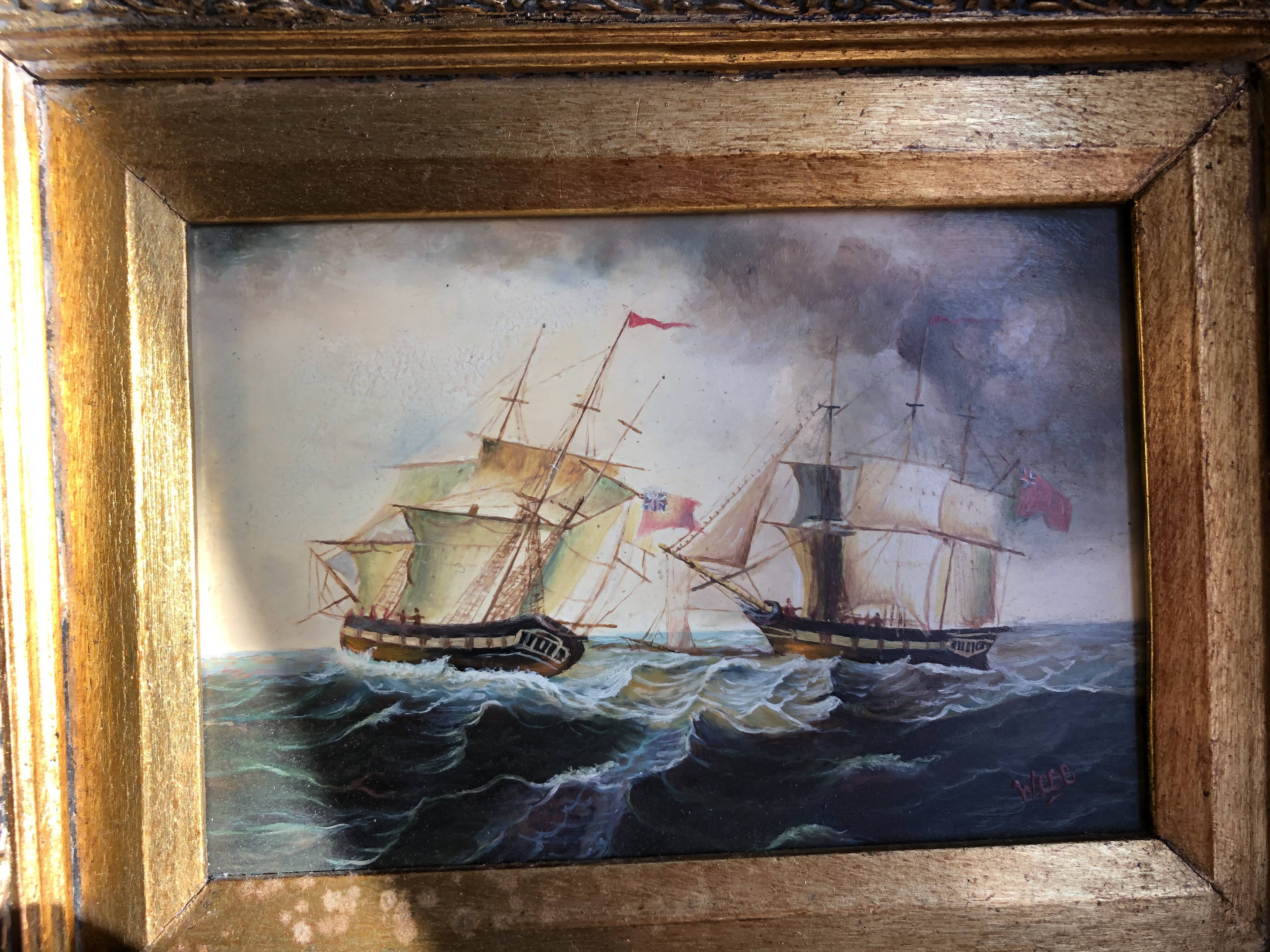 Peinture à l’huile de Webb