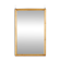 Vintage mirror with bamboo frame, Italian design, 1980s.