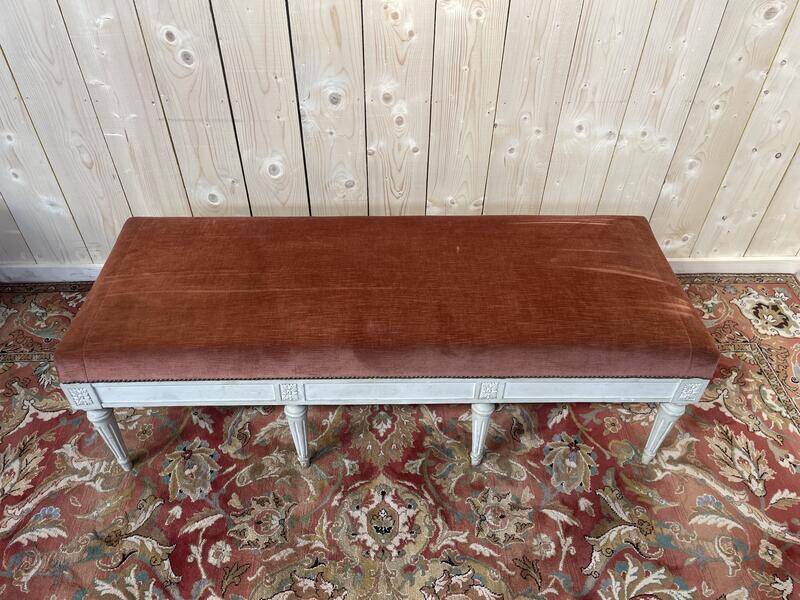 Banquette - Banc d’office de style Louis XVI