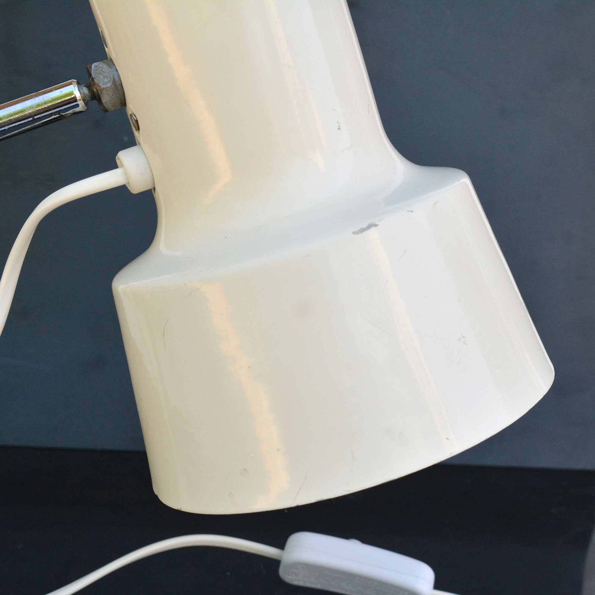 1960s design modern desk lamp, designed by J. Hurka, Napako, Czechoslovakia