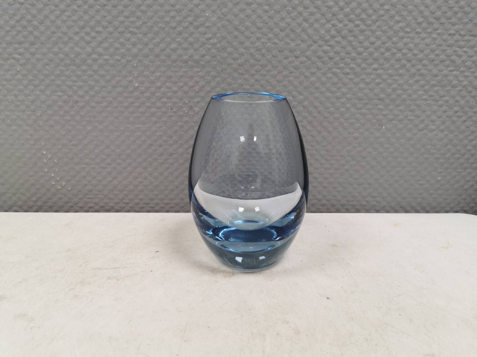 Hellas drop vase by Per Lütken for Holmegaard 1955.