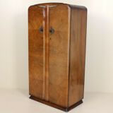 Wardrobe compactum Walnut art deco period