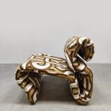 Swedish design Etcetera easy chair vintage Jan Ekselius 1970 'Geometric'