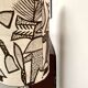 Modernist aluminum floor lamp