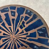 Rare enamel & copper coffee table