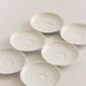 Set of six coffee cups and saucers, Karlskrona, Sweden, 1950s