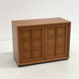 Buffet vintage brutaliste de Caccia alla Volpe pour Linea Arredo