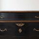 Napoleon III black and brass commode
