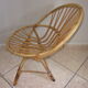 Children's armchair in rattan