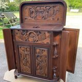 Bar origin Asia fully carved