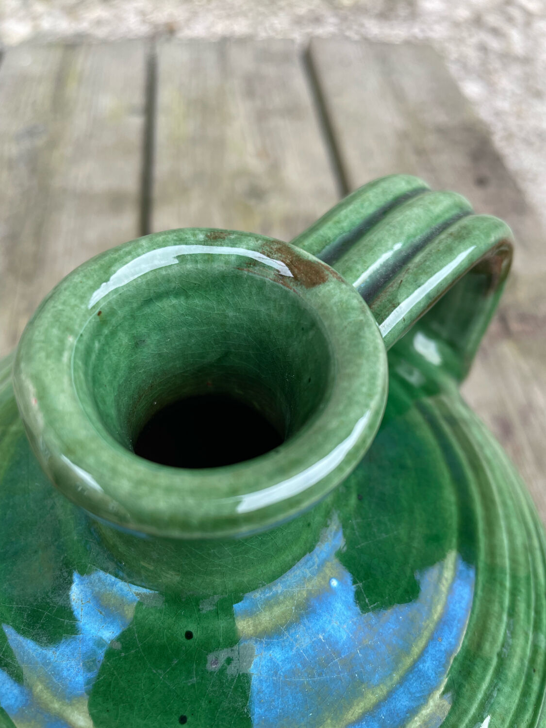 Varnished ceramic jug or picket
