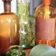 Lot of bottles and carafe