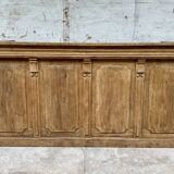 Old oak restaurant bar counter from the early 20th century