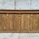 Old oak restaurant bar counter from the early 20th century