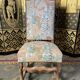 Suite de 6 chaises de style Louis XIII, os de mouton