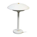 Vintage white and gold table lamp Belid