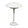 Lampe de table vintage blanche et dorée Belid