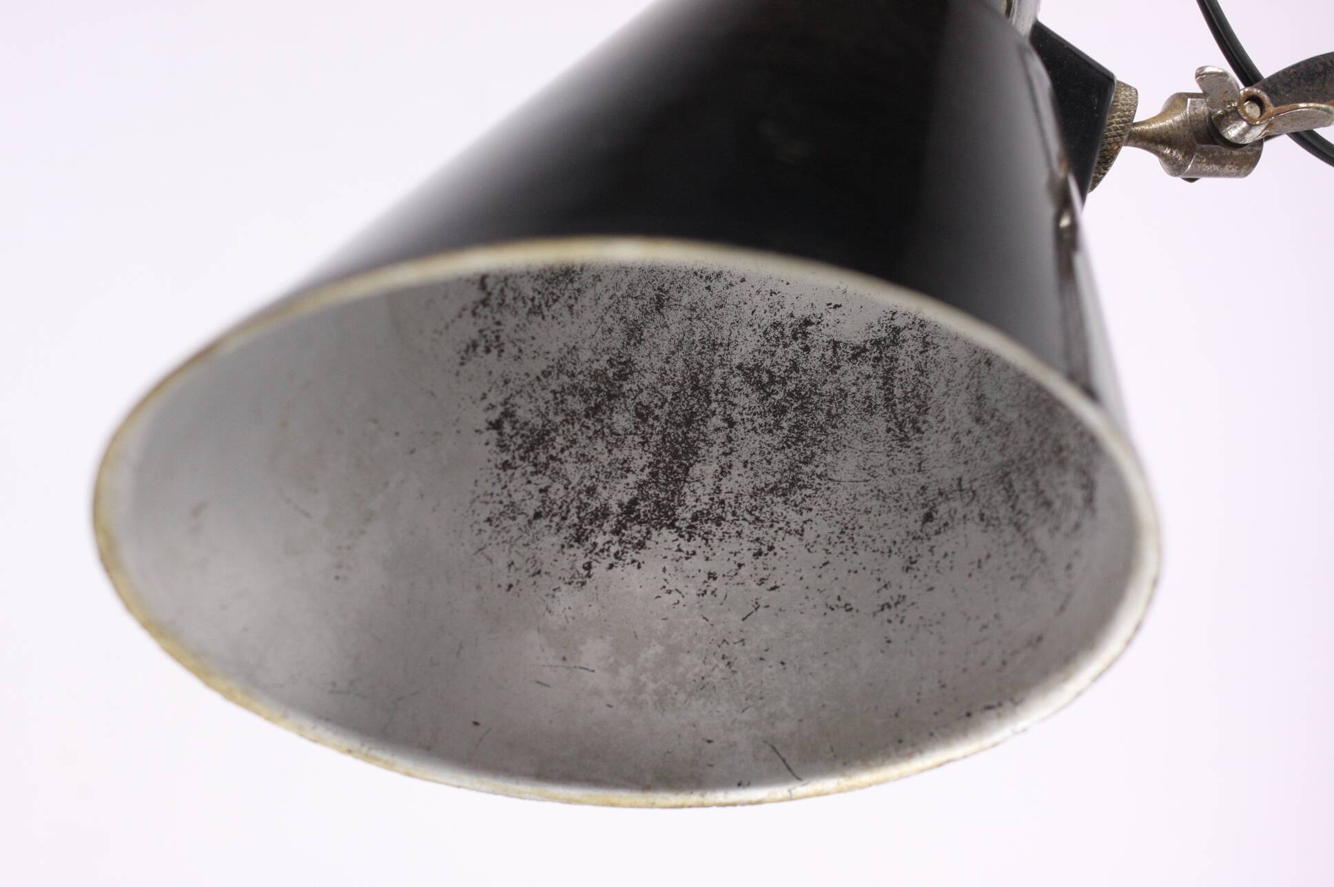 Lampe accordéon industrielle Bometal