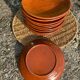 Assiettes en terre cuite